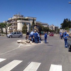 Martina Franca - Rotatorie di promesse elettorali